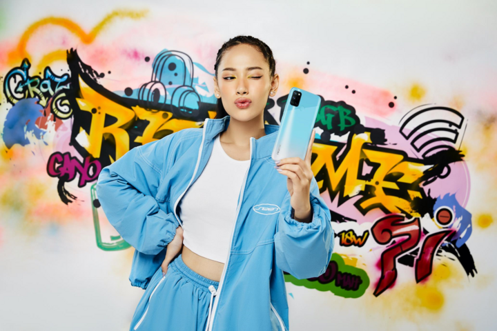 Cara xuất hiện thanh lịch và năng động cùng realme 7i - 5