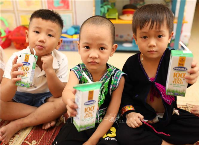 Quỹ sữa Vươn cao Việt Nam đến với trẻ em có hoàn cảnh khó khăn tỉnh Yên Bái - 5