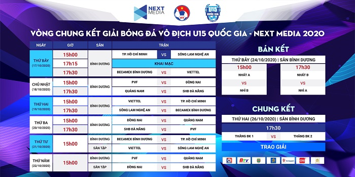 VCK U15 Quốc gia – Next Media 2020: TP.HCM 'đụng' ĐKVĐ ngày khai mạc - 5