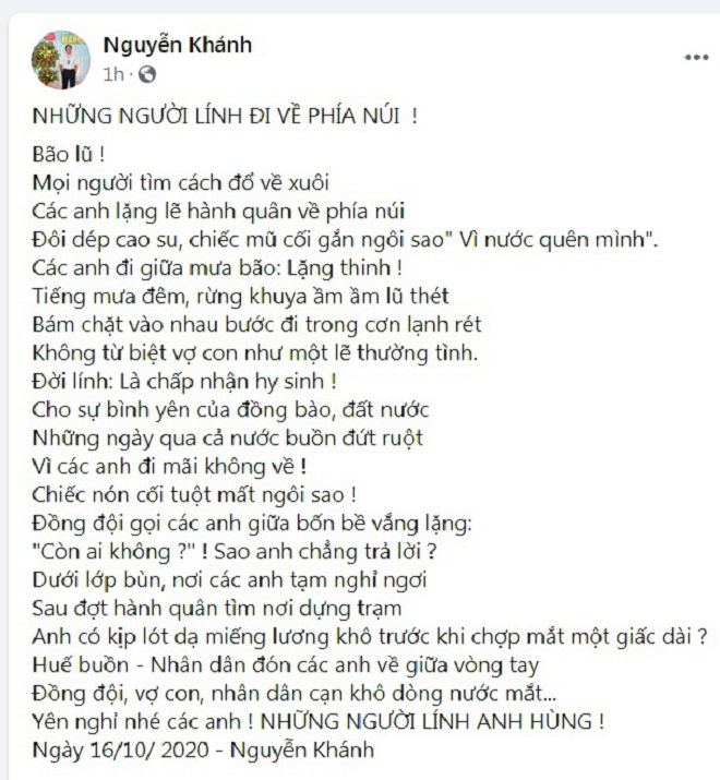 Dân mạng nghẹn ngào tiếc thương 13 cán bộ, chiến sĩ hy sinh ở Rào Trăng 3 - 6