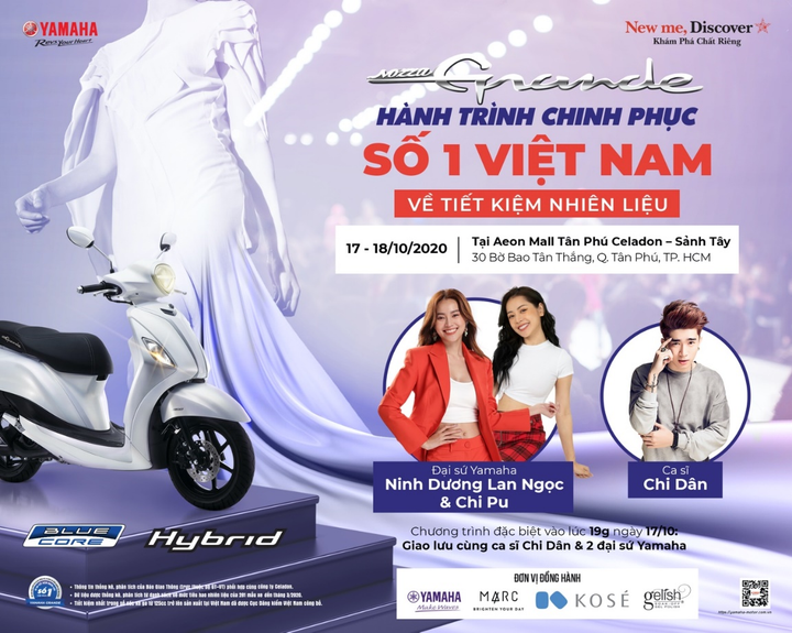 Yamaha Grande Fashion Show - món quà làm tan chảy các quý cô dịp 20/10 - 1