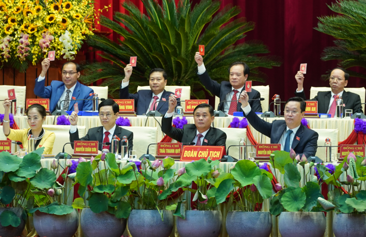 Ảnh: Thủ tướng dự Đại hội Đảng bộ tỉnh Nghệ An - 6