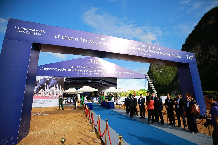 Động thổ dự án chăn nuôi bò sữa và chế biến sữa công nghệ cao tại Cao Bằng - 1