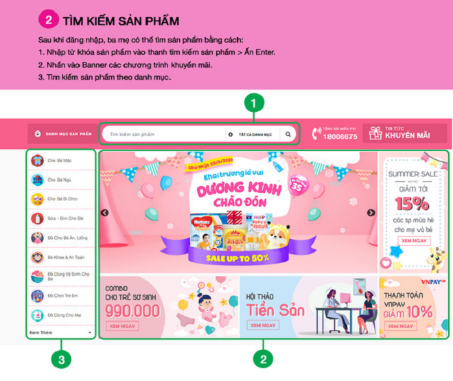 Shop Bé Bụ Bẫm – Hệ thống mua sắm sản phẩm mẹ và bé trực tuyến uy tín - 3