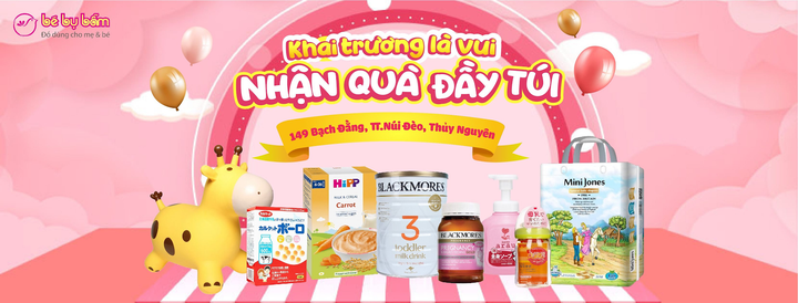 Shop Bé Bụ Bẫm – Hệ thống mua sắm sản phẩm mẹ và bé trực tuyến uy tín - 4