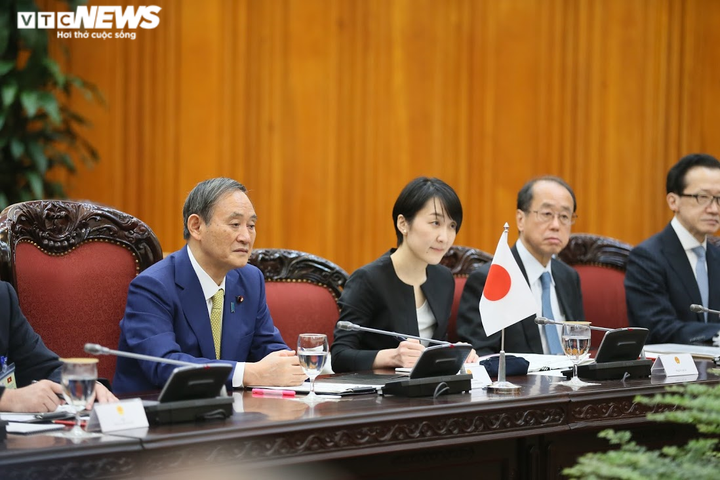 Ảnh: Thủ tướng Nguyễn Xuân Phúc tiếp đón Thủ tướng Nhật Bản Yoshihide Suga - 9