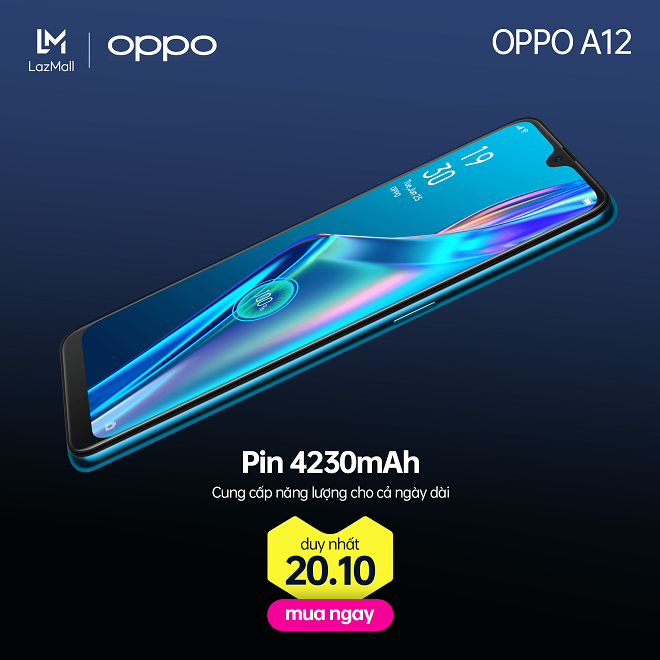 OPPO A12 ra mắt màu mới, độc quyền trên Lazada: Tặng ngàn deal nhân ngày 20/10 - 2