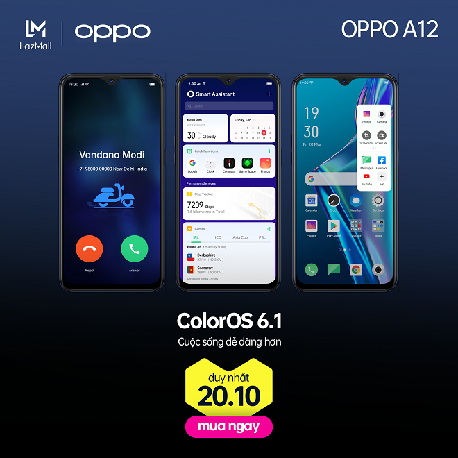 OPPO A12 ra mắt màu mới, độc quyền trên Lazada: Tặng ngàn deal nhân ngày 20/10 - 3