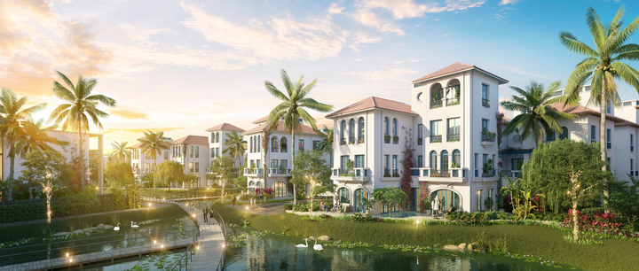 Ấn tượng tiến độ xây dựng biệt thự Sun Grand City Feria - 1