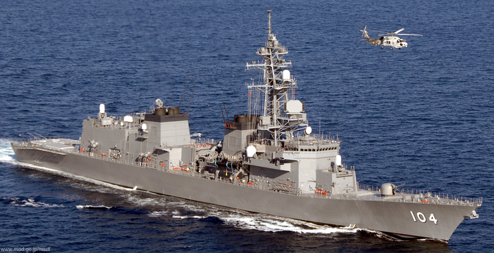 Video: Soi sức mạnh chiến hạm Mỹ, Nhật, Australia tập trận trên Biển Đông - 2