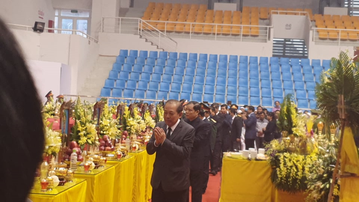 Trực tiếp: Lễ viếng, truy điệu 22 liệt sĩ Đoàn 337 hy sinh khi đang làm nhiệm vụ - 15