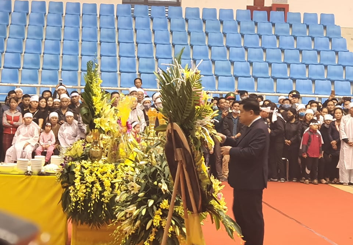 Trực tiếp: Lễ viếng, truy điệu 22 liệt sĩ Đoàn 337 hy sinh khi đang làm nhiệm vụ - 13