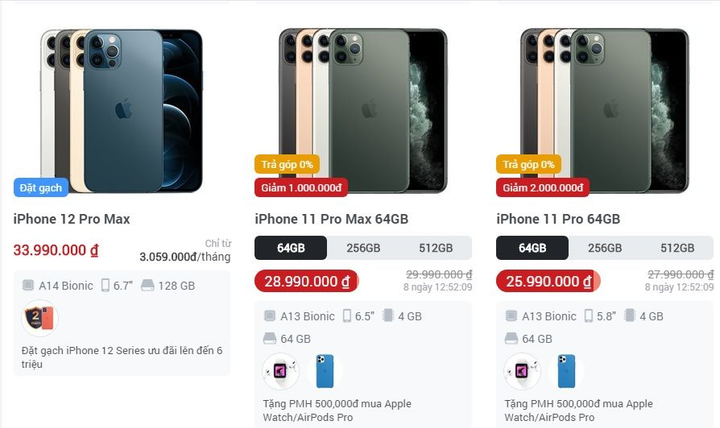 iPhone 12 mở bán, iPhone cũ lập tức giảm giá siêu mạnh - 1