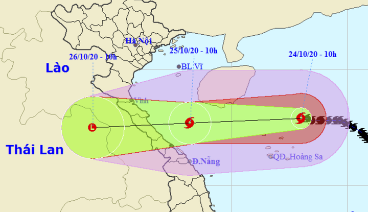 Diễn biến mới nhất của bão số 8: Chỉ cách Hoàng Sa khoảng 140 km - 1