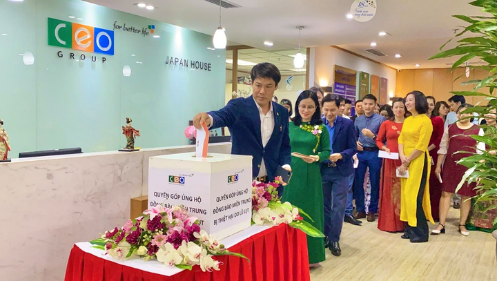 Tập đoàn CEO chung tay ủng hộ đồng bào miền Trung - 1