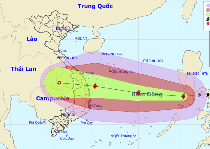 Bão số 9 có thể đạt cấp 12 khi đổ bộ đất liền, lên kịch bản sơ tán 1,2 triệu dân - 2