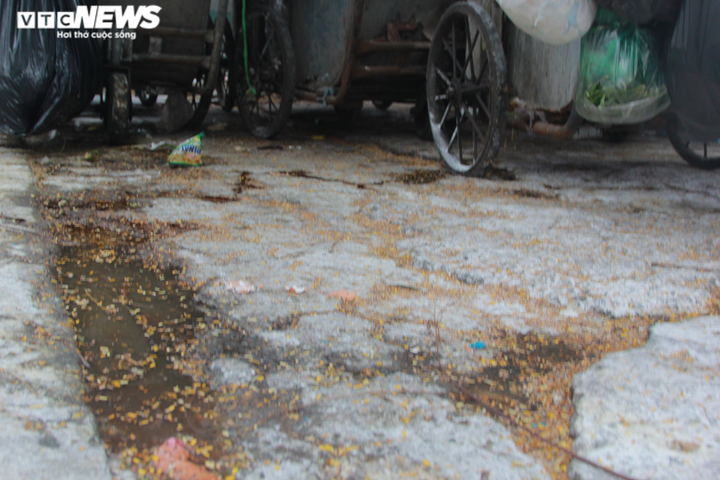 Dân chặn xe vào bãi rác Nam Sơn, rác thải ùn ứ bốc mùi hôi thối khắp phố Hà Nội - 9