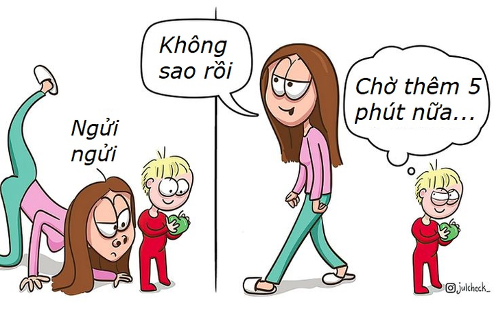 Loạt tranh vừa hài hước vừa xúc động về sự hy sinh của người mẹ - 17