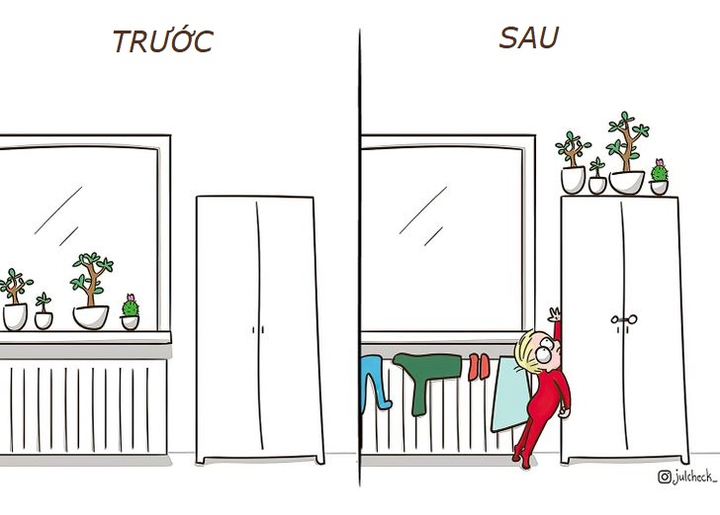 Loạt tranh vừa hài hước vừa xúc động về sự hy sinh của người mẹ - 6