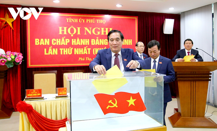 Ông Bùi Minh Châu tái đắc cử Bí thư Tỉnh ủy Phú Thọ nhiệm kỳ 2020-2025 - 1