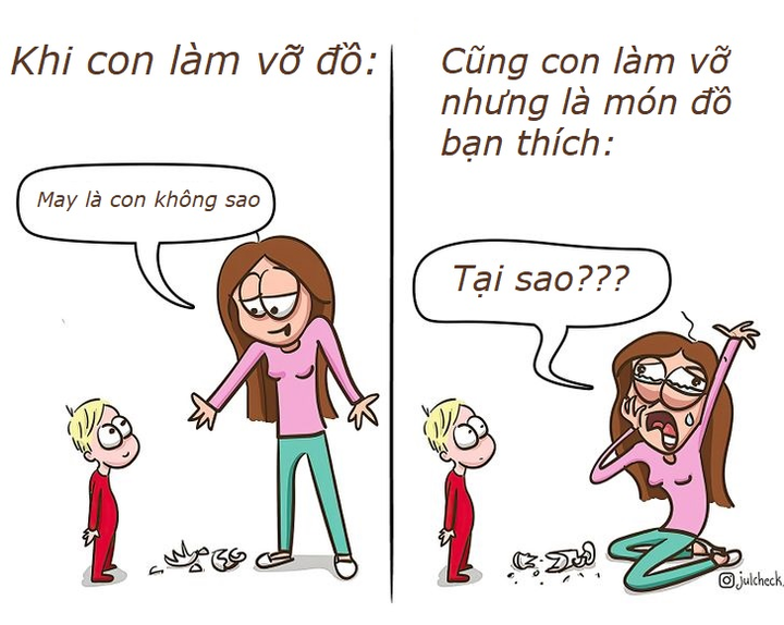 Loạt tranh vừa hài hước vừa xúc động về sự hy sinh của người mẹ - 10