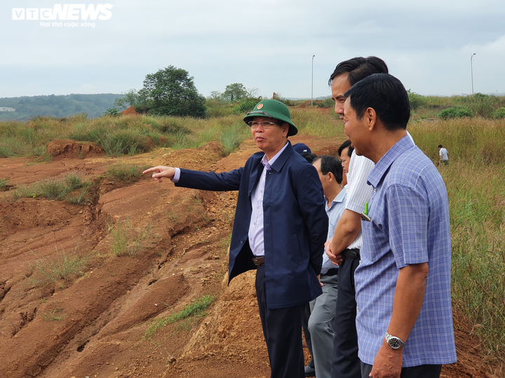 Dự án gần 1000 tỷ đồng ở Đắk Nông lại tiếp tục sụt lún nghiêm trọng - 1