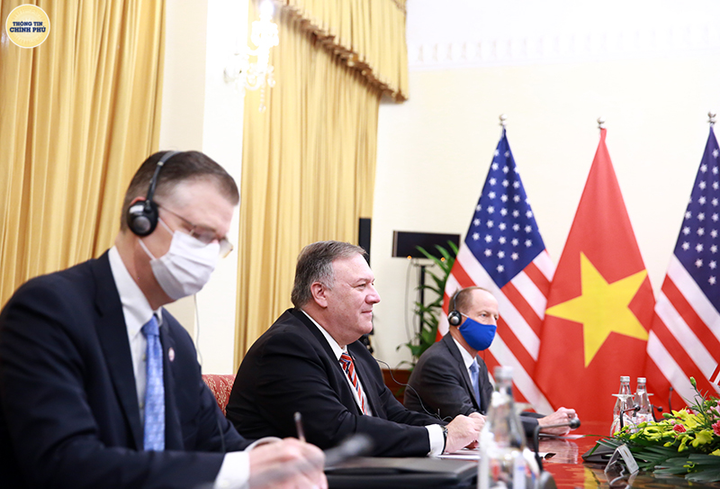 Ảnh: Ngoại trưởng Pompeo thăm Việt Nam, hội đàm Phó Thủ tướng Phạm Bình Minh - 4
