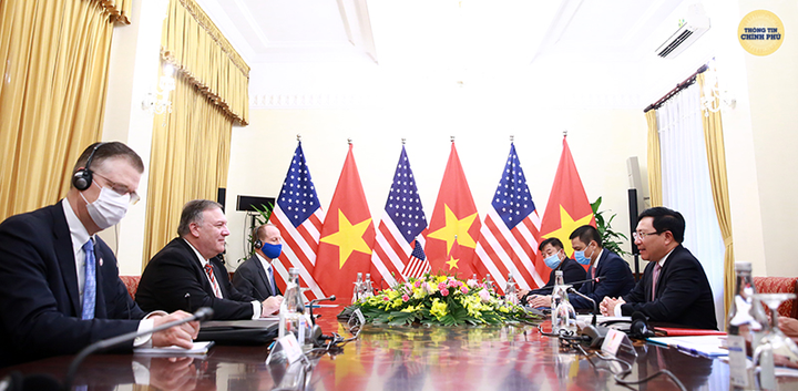 Ảnh: Ngoại trưởng Pompeo thăm Việt Nam, hội đàm Phó Thủ tướng Phạm Bình Minh - 3