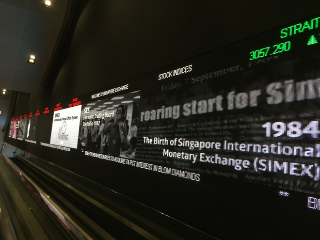 Chứng khoán Singapore tệ nhất khu vực châu Á - 1