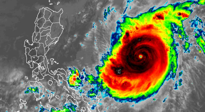Philippines huy động quân đội, sẵn sàng ứng phó siêu bão Goni - 1