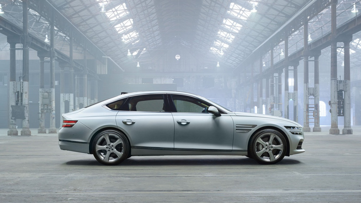 Xe sang Genesis G80 2021 có giá gần 60.000 USD tại Australia - 2
