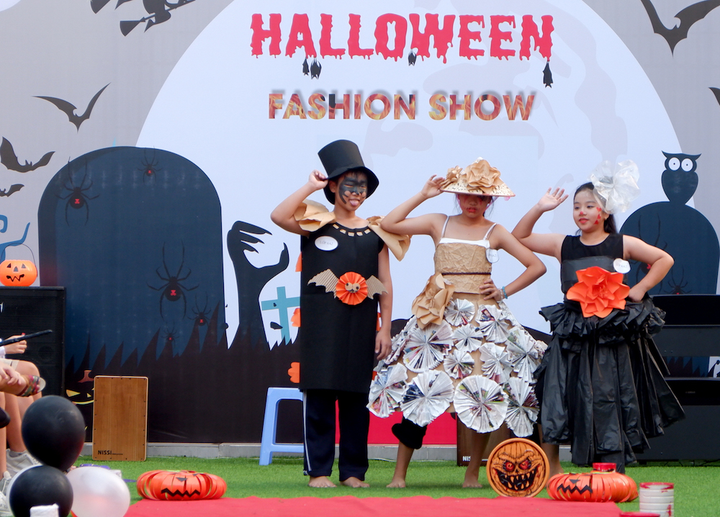 Ảnh: Học sinh khoe khả năng sáng tạo trong lễ hội Halloween - 4
