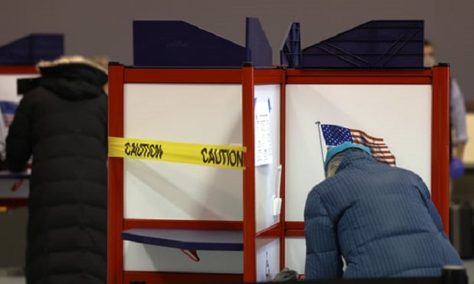 Không khí bầu cử sáng Ngày Bầu cử ở nước Mỹ - 3