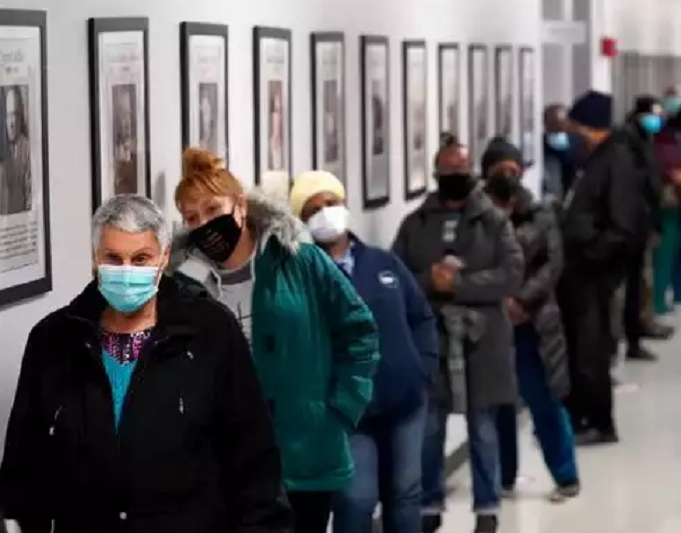 Không khí bầu cử sáng Ngày Bầu cử ở nước Mỹ - 4