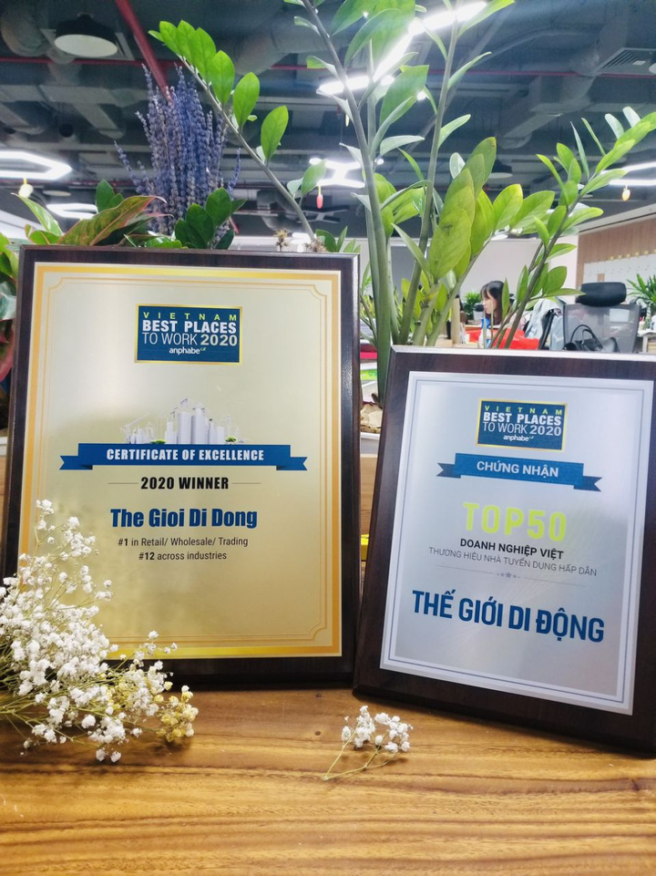 Thế Giới Di Động: Top đầu nơi làm việc tốt nhất với 3 giải thưởng lớn - 2