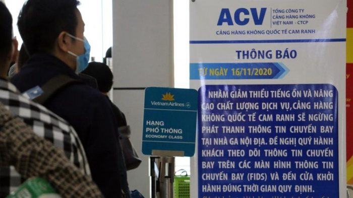 Từ 16/11, sân bay Cam Ranh ngừng phát thanh thông tin chuyến bay - 2