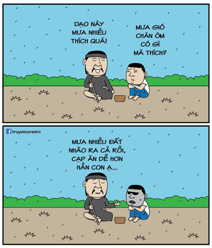 Vì sao thầy bói thích trời mưa? - 1