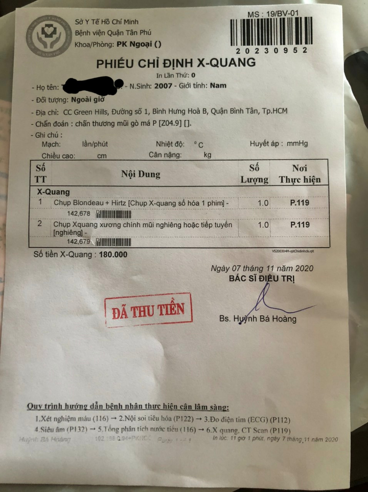 Thua đá bóng, nam sinh về gọi anh đánh bạn chấn thương mũi - 1