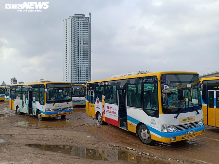 Bị nợ lương dài hạn, hàng trăm tài xế, nhân viên xe buýt ở Đà Nẵng ‘vây’ bến - 1