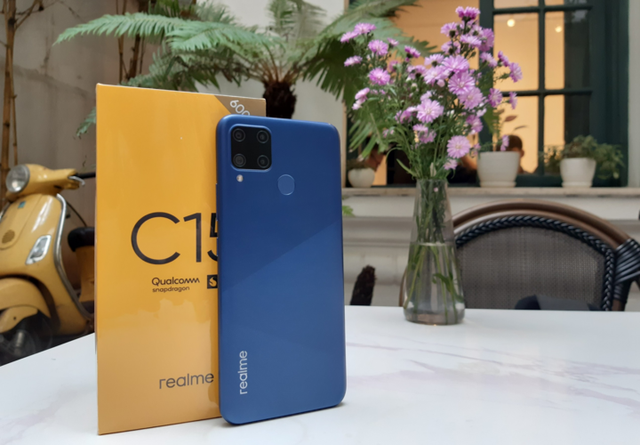 Realme C15: Pin 6.000 mAh, sạc nhanh 18W, 4 camera sau cực chất - 6
