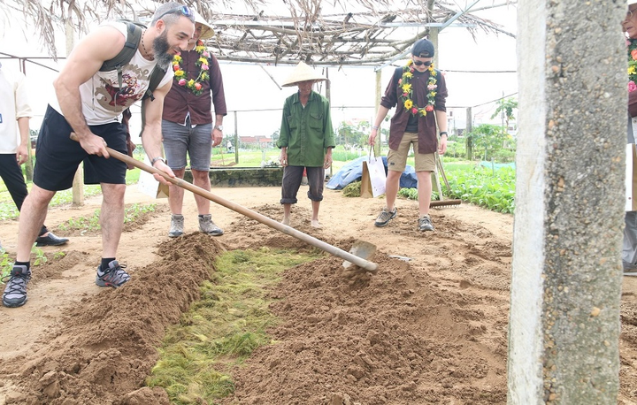 Về làng rau sạch 400 năm tuổi xem du khách vọc đất trồng rau - 6