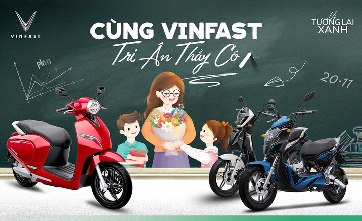 VinFast tặng quà tri ân thầy cô đón mừng ngày Nhà Giáo - 1