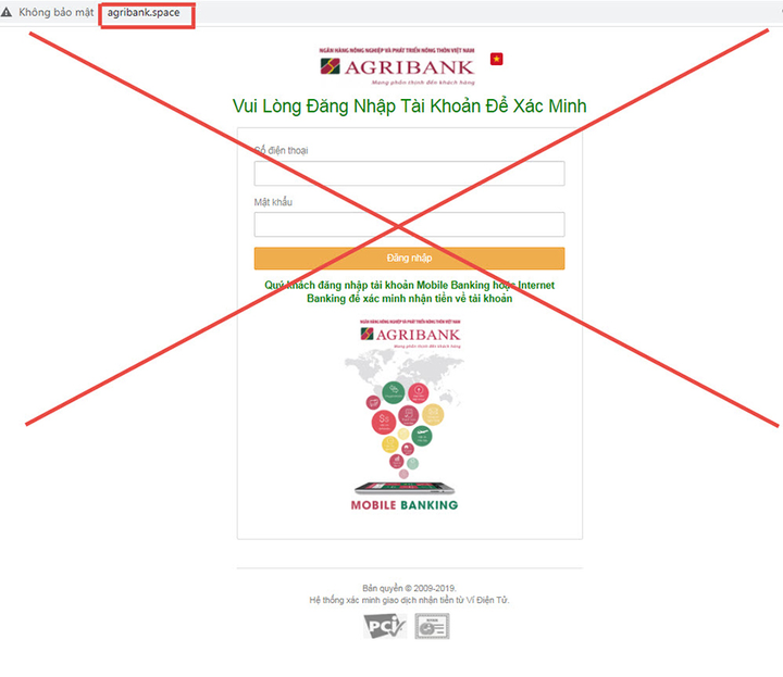 Agribank khuyến cáo khách hàng trước các thủ đoạn lừa đảo qua website giả mạo - 2