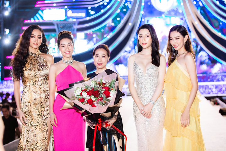 Á hậu Thái Như Ngọc đọ sắc cùng các hoa hậu Đỗ Mỹ Linh, Lương Thùy Linh - 4