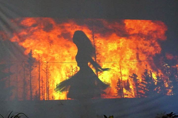 Mãn nhãn tiết mục múa bóng, kêu gọi bảo vệ thiên nhiên của cô giáo Hà Nội - 1