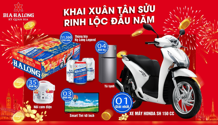 Xuân mới lộc vàng – Ngập tràn quà tặng cùng Bia Hạ Long - 3