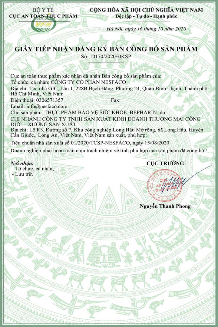 Kết hợp y học Cổ Phương và hiện đại trong sản phẩm Bepharin - 2