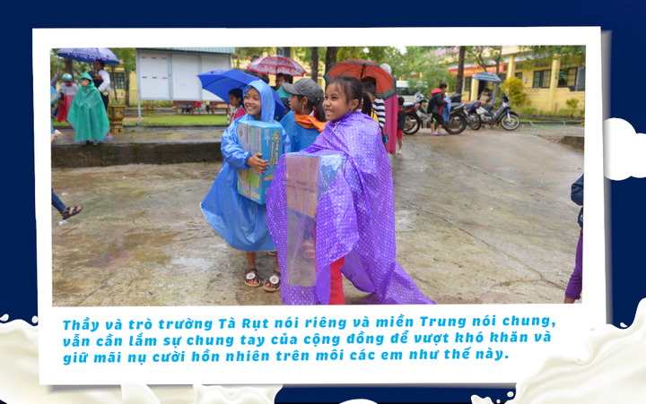 Nguồn dinh dưỡng sưởi ấm đường đến trường của học sinh vùng lũ Quảng Trị - 4