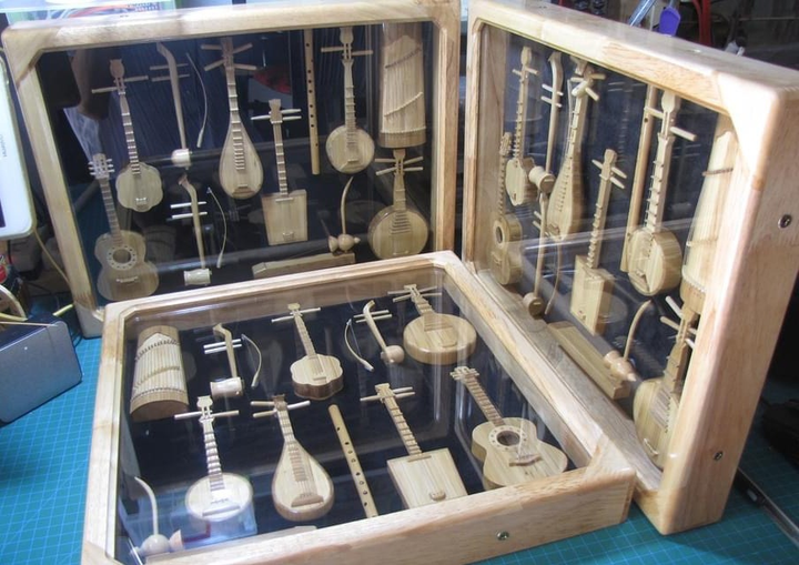 Ngắm những 'tuyệt phẩm' nhỏ xíu từ tre của chàng trai khuyết tật ở miền Tây - 6