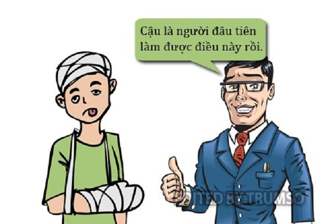 Bỏng mặt chỉ vì vợ gọi điện - 1